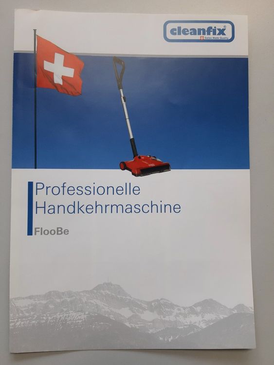 Handkehrmaschine FlooBe Cleanfix (Neu und originalverpackt) in ...