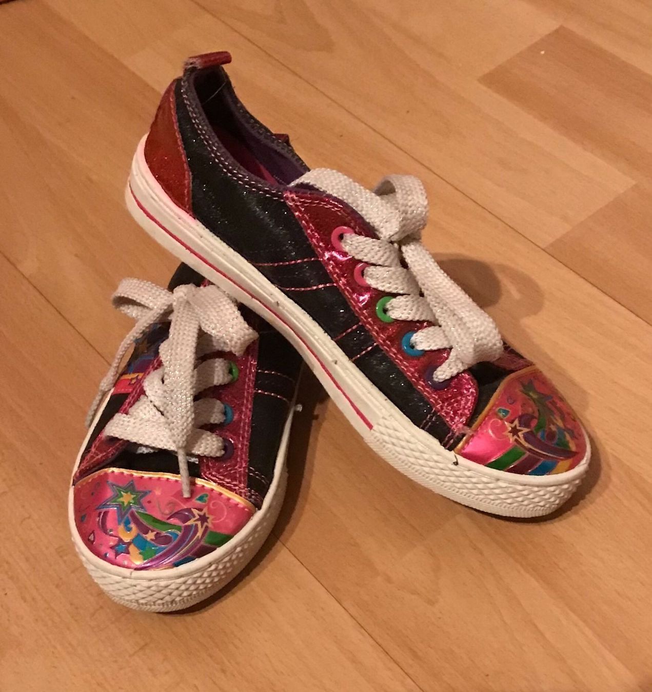 Scarpe per ragazze: NEU Kinderschuhe pink/schwarz Gr.34 – Nuovo (secondo la descrizione) da Wädenswil venduto da JJ15