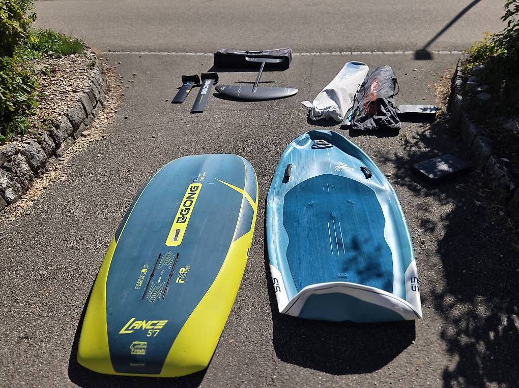 Gong Aquilone: Wingkite komplett Ausrüstung – Usato da Langendorf venduto da H1westa1 1