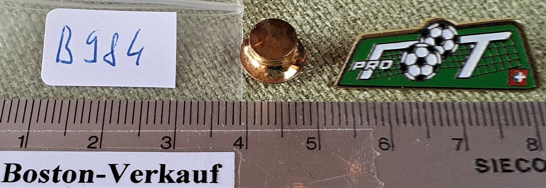 Porte da calcio e da hockey: B984 - Pin Shweizer Pro Foot Ball Goal – Usato da Reinach BL venduto da Boston-Verkauf 2