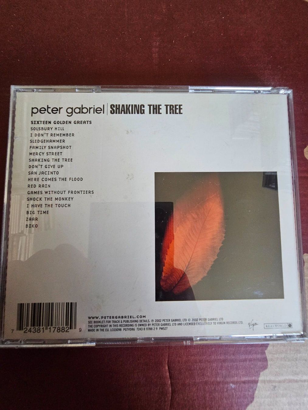 CD: CD - Peter Gabriel – Shaking The Tree... (REMASTERED) – Usato da Biberist venduto da Foolio0 1