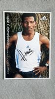 Autogrammkarte Haile Gebrselassie