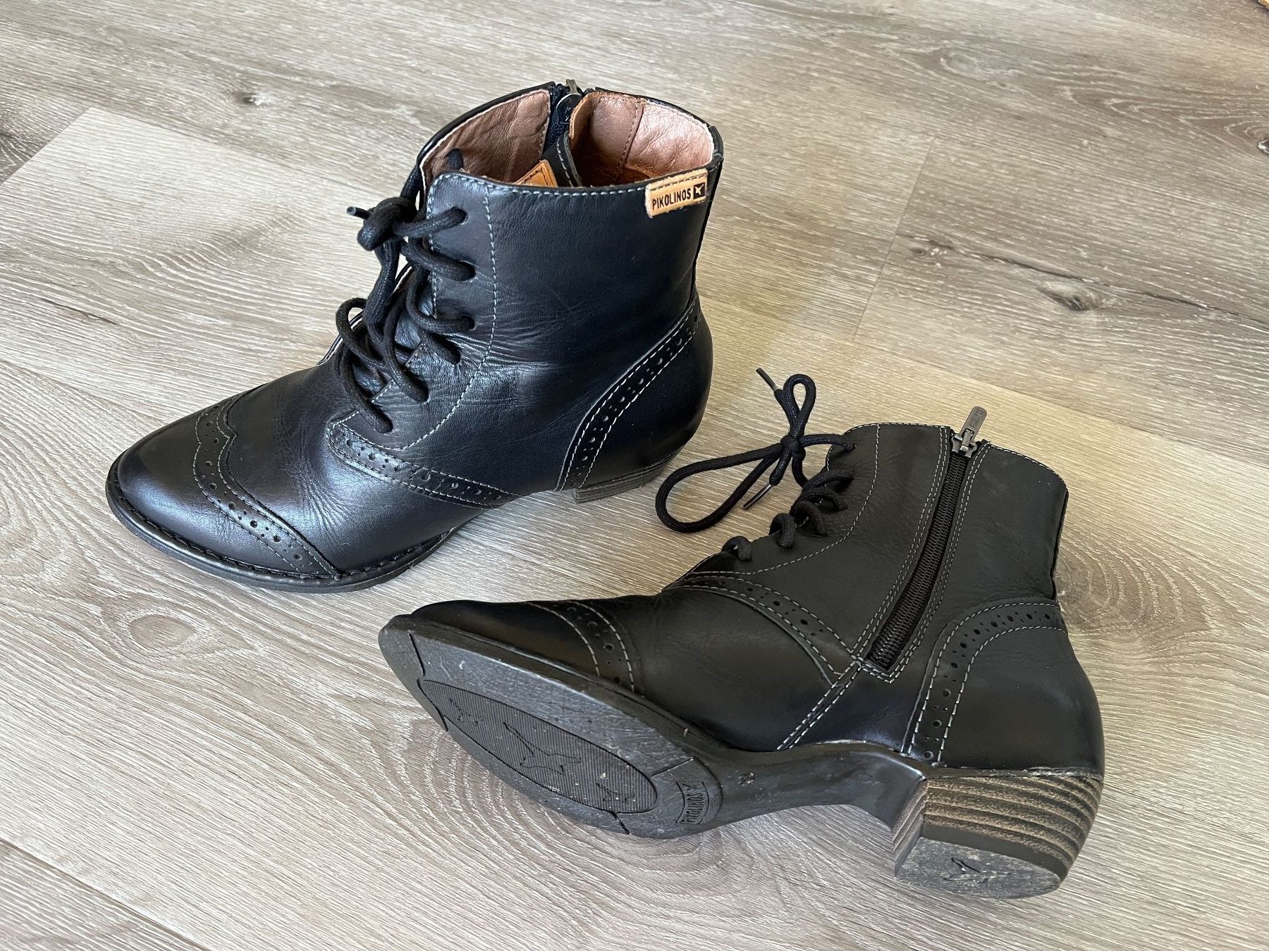 Pikolinos Scarpe da donna: Pikolinos Damen Stiefelette Gr. 38 – Usato da Spiez venduto da Conae_8 2