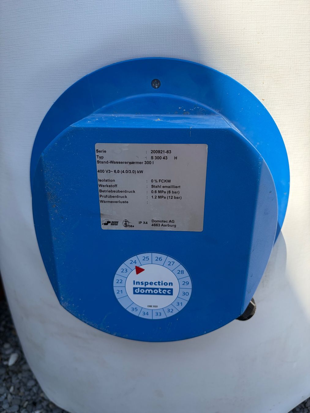 Sanitär: Stand Wassererwärmer 300l – Gebraucht aus Mollis von BergStern42 2
