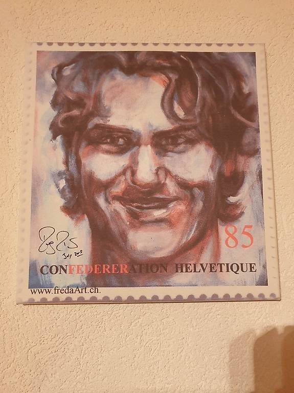 Dipinti: Toile / canvas Roger Federer de collection signée – Usato da Coppet venduto da patgigi 1