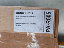 Wartungsfreie Blei Batterien 12V 7Ah, 50 stk.