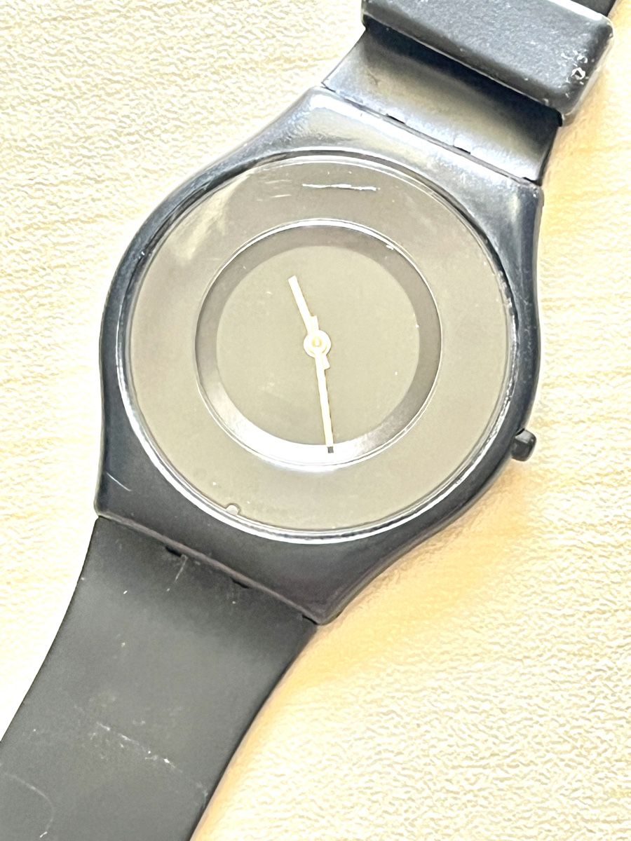 Swatch Orologi: Swatch Skin Uhr schwarz  – Usato da Grenchen venduto da chththl