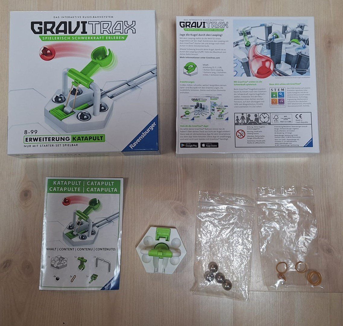 Ravensburger Giocattoli: Gravitrax Kugelbahn Starter-Set + 6 Erweiterungen – Usato da Wünnewil venduto da ofily 2