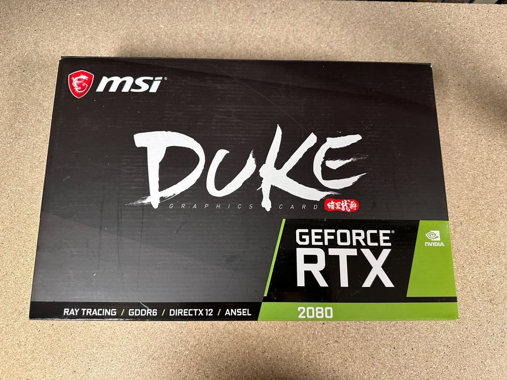 MSI RTX 2080 Duke OC 8G | Kaufen auf Ricardo