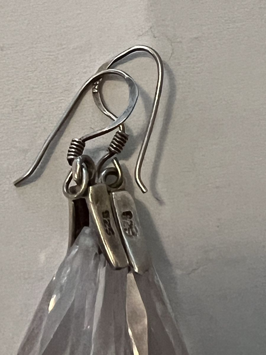 Ohrringe & -stecker: Bergkristall Silber Ohrhringe – Gebraucht aus Wabern von La-Vitrine 6