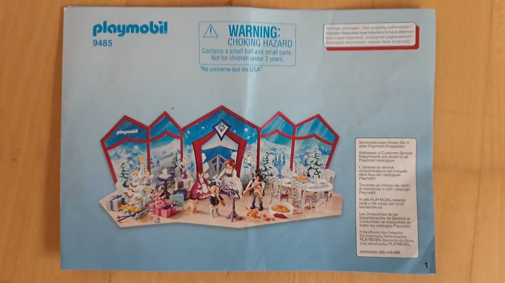 Playmobil Giocattoli: Playmobil 9485 Weihnachtsball – Usato da Steckborn venduto da Kejoel 1