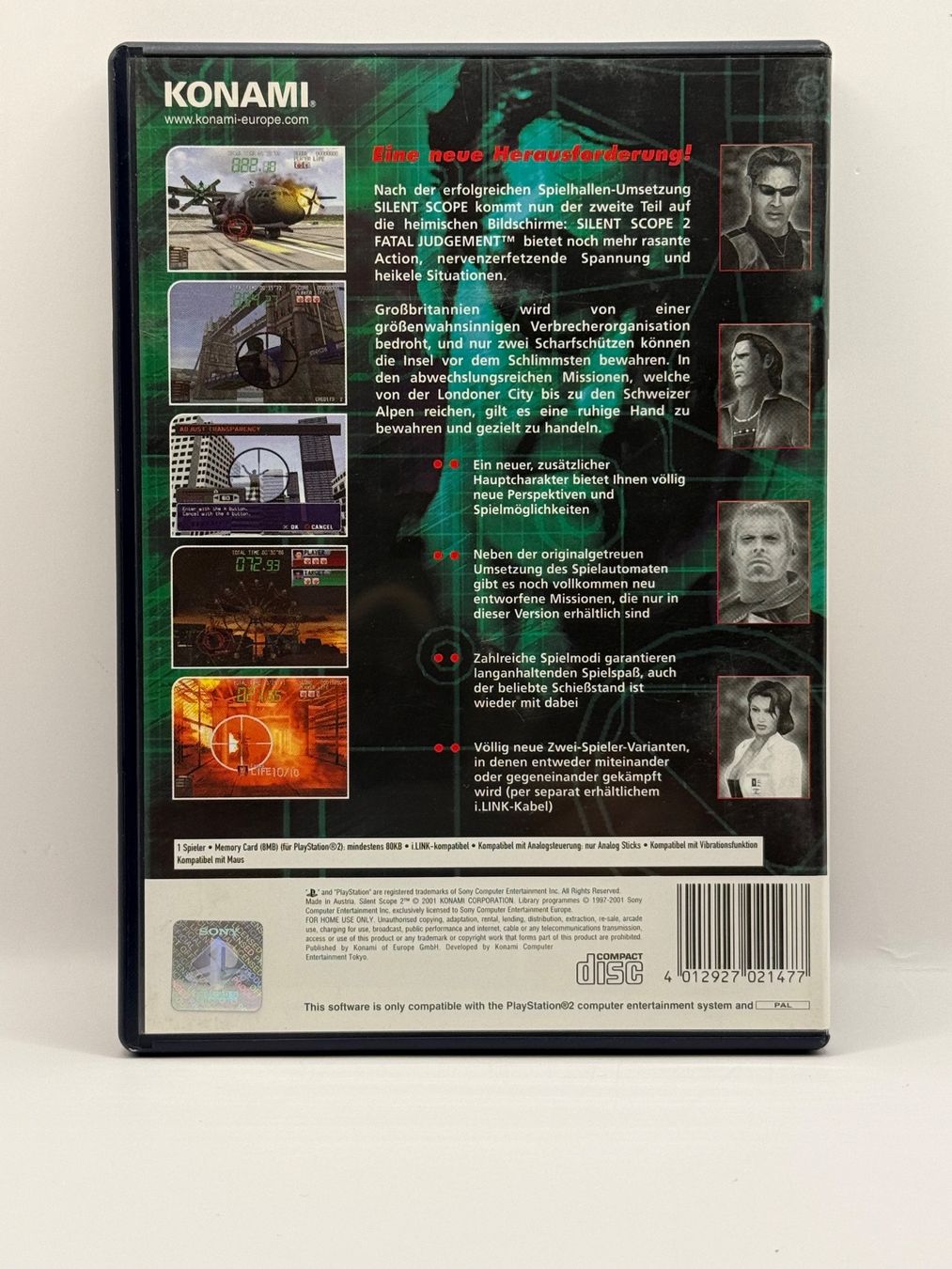 Giochi: Silent Scope 2 - Fatal Judgement - Playstation 2 - CIB – Usato da Dietikon venduto da gab_qz7y 1