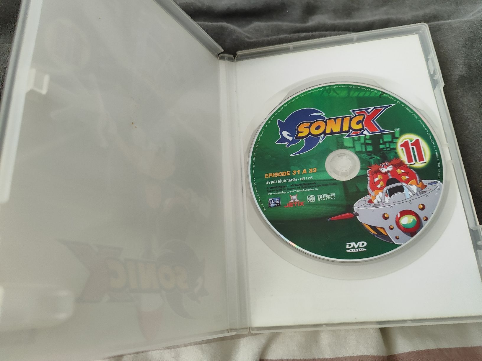 Tutti i DVDs: DVD Sonic X Vol. 11 - Dessin animé – Usato da Vétroz venduto da mrcl01 1