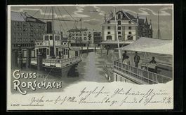 Mondschein-Lithographie Rorschach, Parti