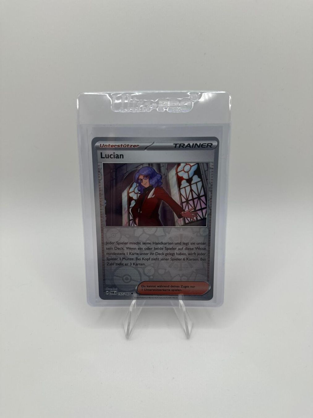 Pokémon Carte collezionabili: Lucian TMR 157 (DE) – Nuovo (secondo la descrizione) da Wil SG venduto da V_V_TCG