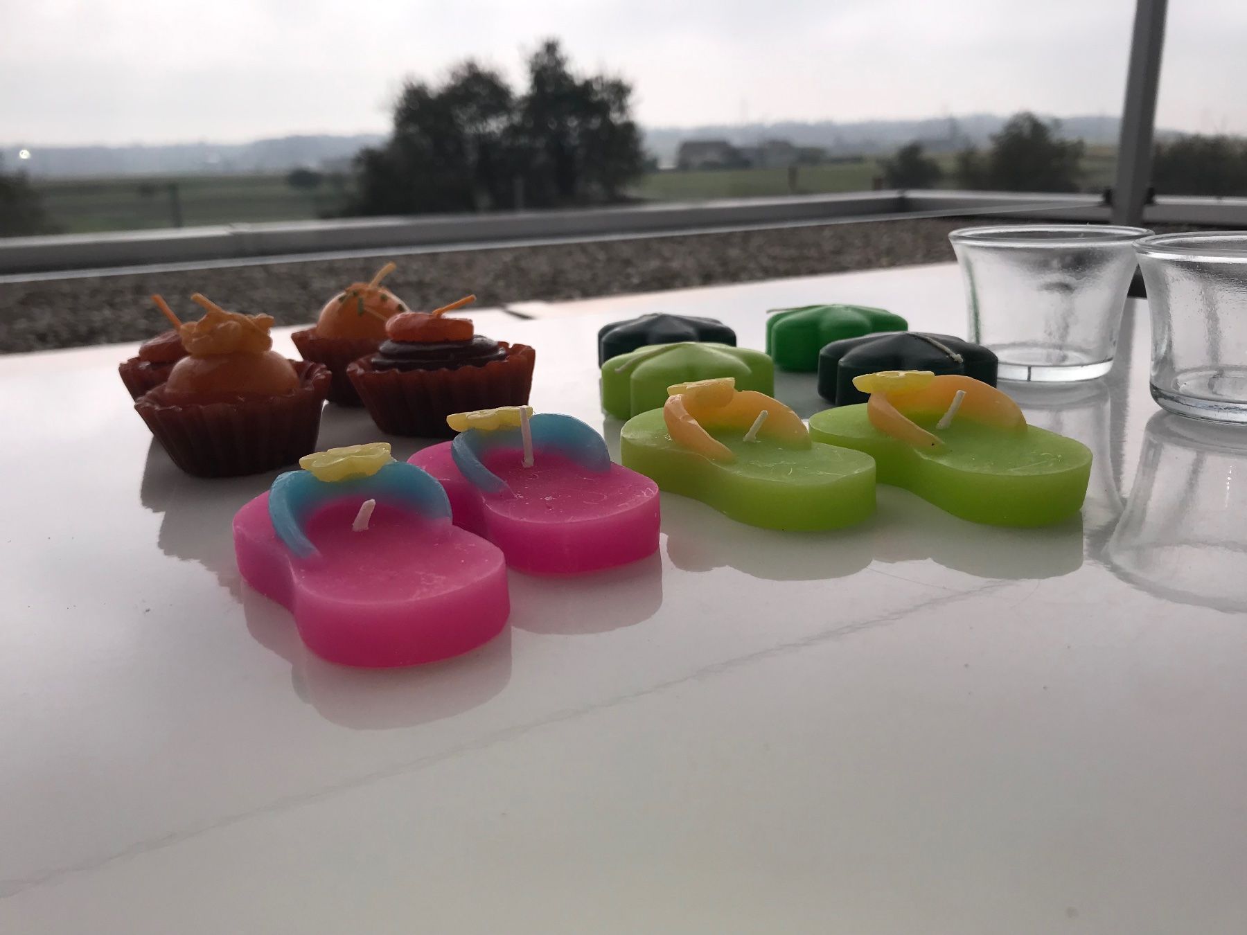 Candele: 12 Kerzen + 3 Teelichthalter SET – Nuovo (secondo la descrizione) da niederbipp venduto da Esbenz 3