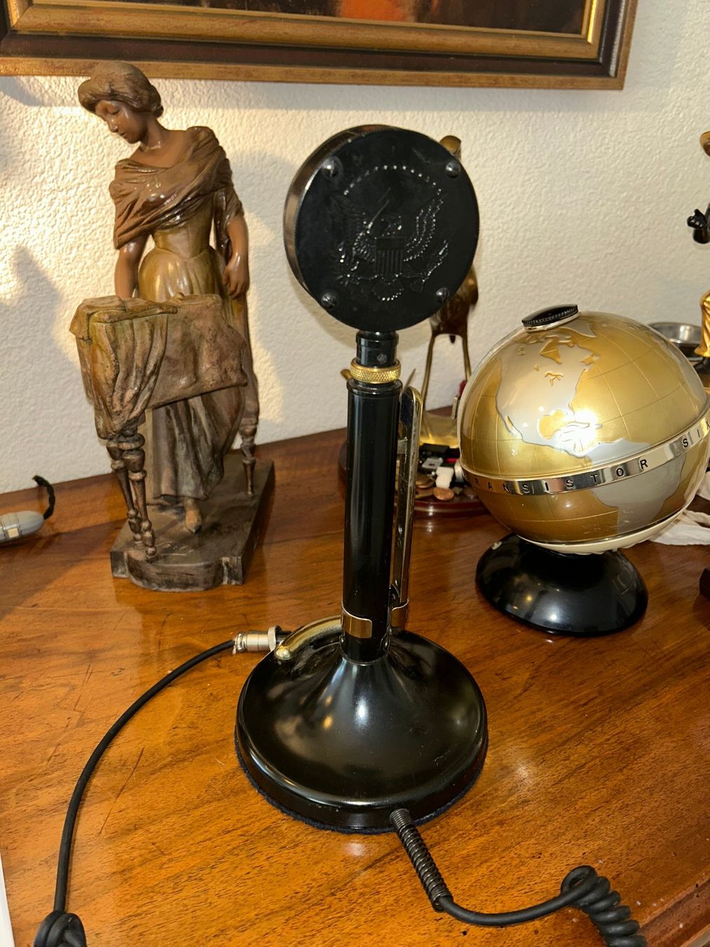 Funktechnik: Vintage Astatic D104 Black Night Desktop Microphone – Gebraucht aus Sugiez von brockicenter 6