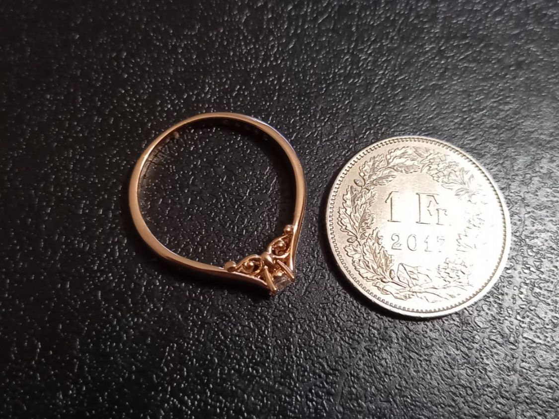 Ringe: Vergoldet Ring, Grosse 8 (57) – Gebraucht aus St-Prex von big_c6bb 2