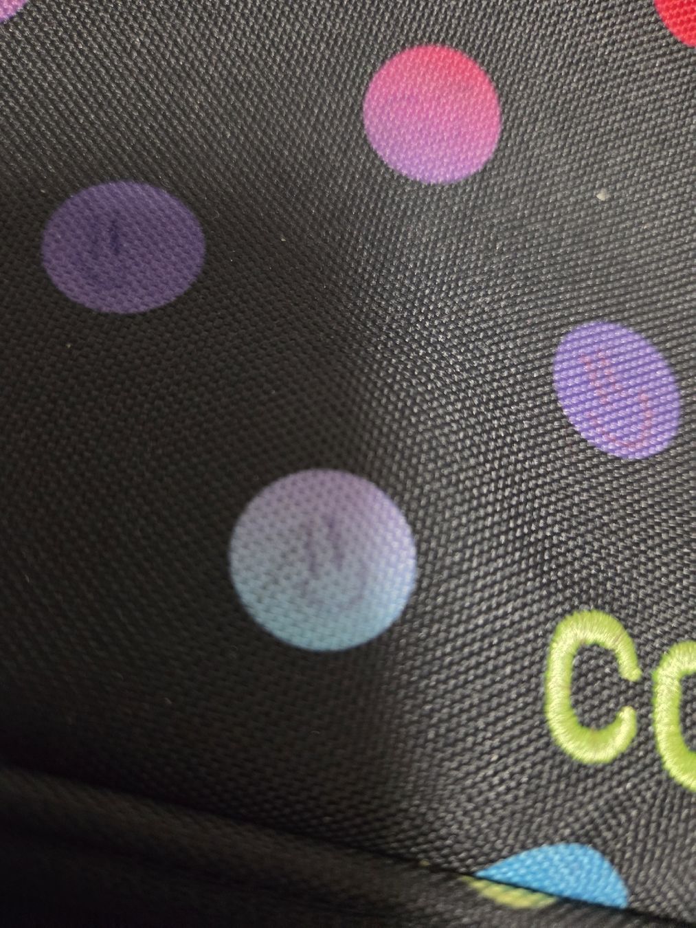 Astucci : Coocazoo Pencil Dotted Case Schwarz Federmäppchen – Usato da Subingen venduto da DENDLE20 1