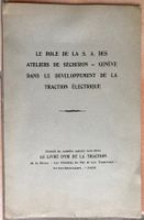 S.A. Ateliers Sécheron-Développement traction électr. - 1924