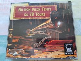 coffret 5 Cds Au bon vieux temps du 78 tours