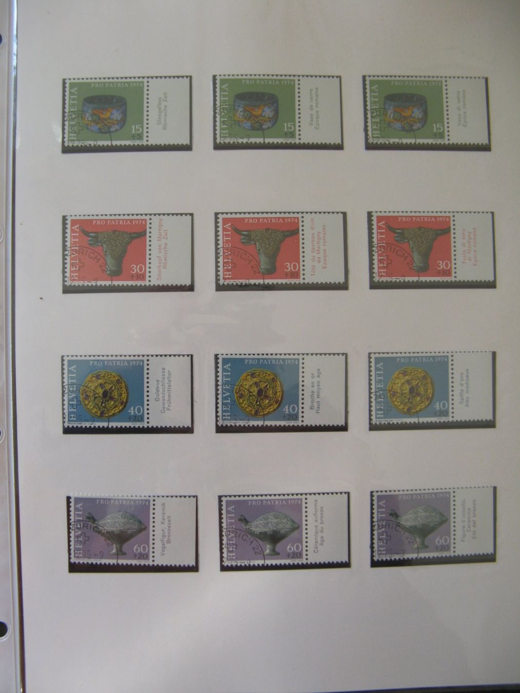 Tutti i francobolli: PP 1968 - 1976 mit Tabs – Usato da Frauenfeld venduto da Interessent1 3
