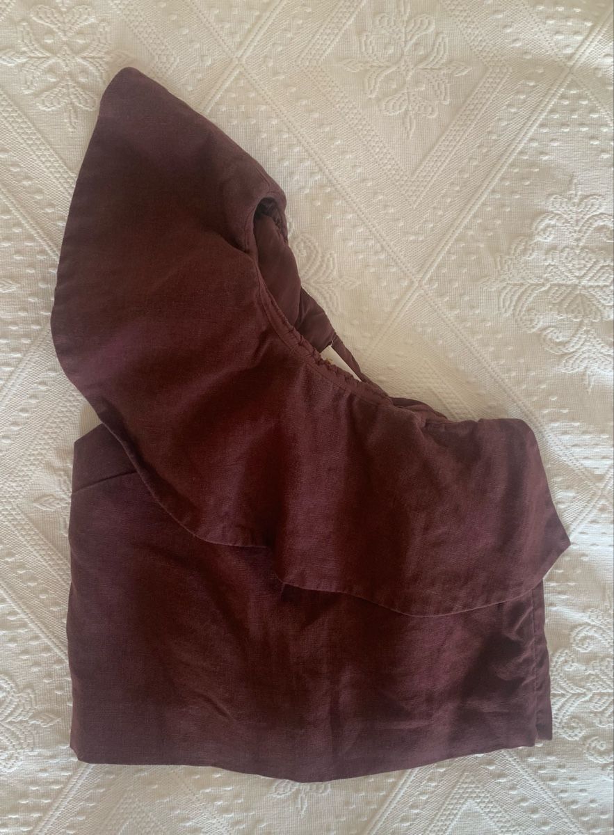 Sezane Tops: Sézane One-Shoulder-Oberteil aus 100% Leinen – Neuf (Voir description) à Zürich par p_q7q_nichtraucher