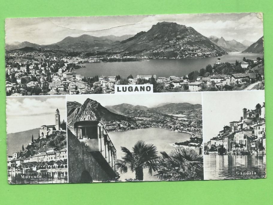 Cartoline postali: Lugano – Usato da Zürich venduto da t24_de