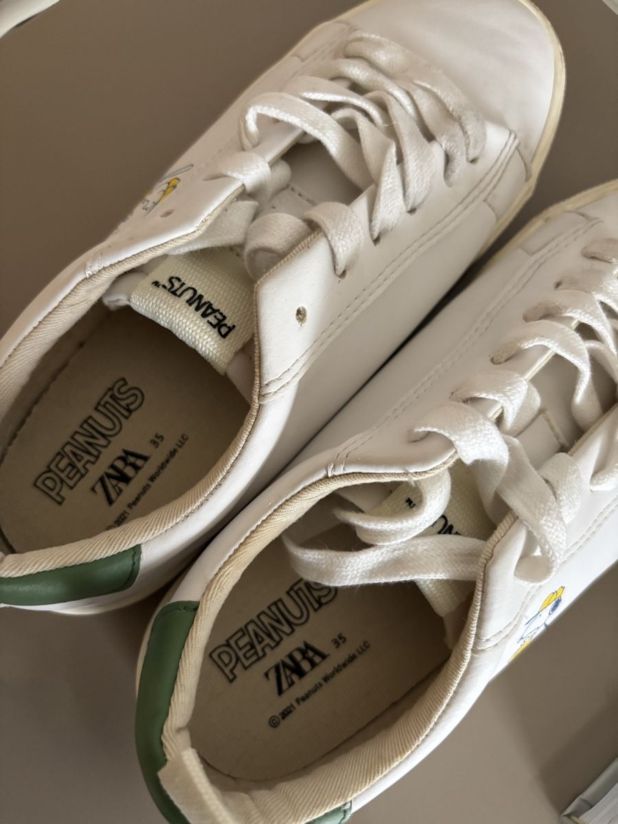 Zara Scarpe da uomo: Sneakers Zara Peanuts Snoopy – Usato da Boniswil venduto da Biancaneve91 1