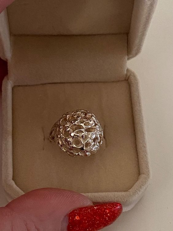Anelli: Silberring  gest.925, Gr. 58, rhodiniert(?) – Nuovo (secondo la descrizione) da Subingen venduto da Riccardina 3