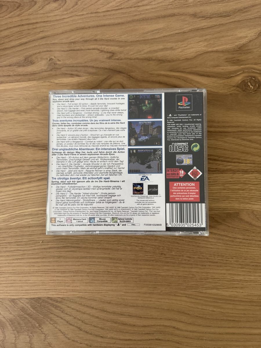 Sony Giochi: PS1 Die Hard Trilogy – Usato da Gerlafingen venduto da jan_dlt9 1