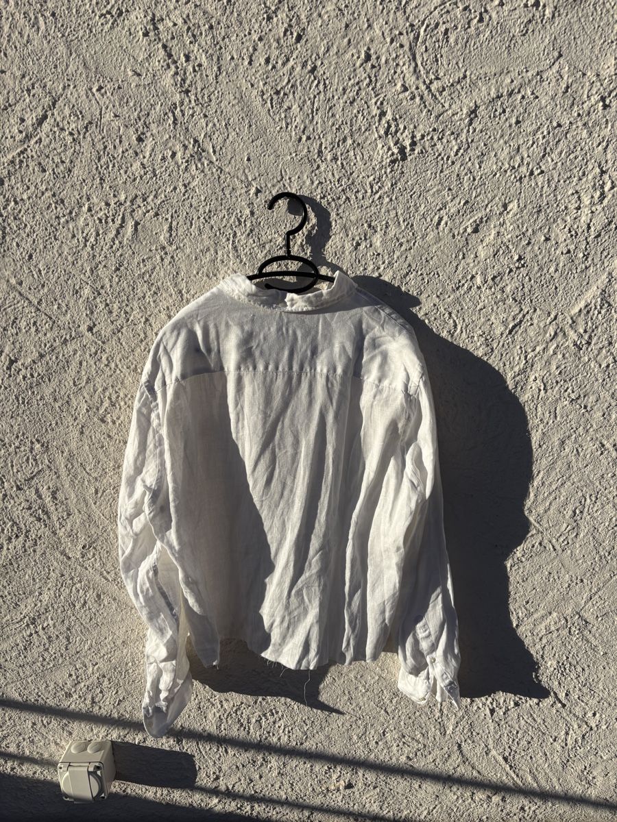 Mango Camicie: Cropped linen shirt – Usato da Thalwil venduto da lean21 2