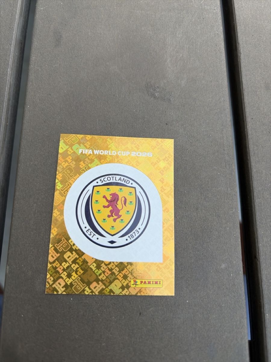 Panini Sammelbilder & Trading cards: Schottland Wappe – Neu (gemäss Beschreibung) aus Dornach von metallbau.ch