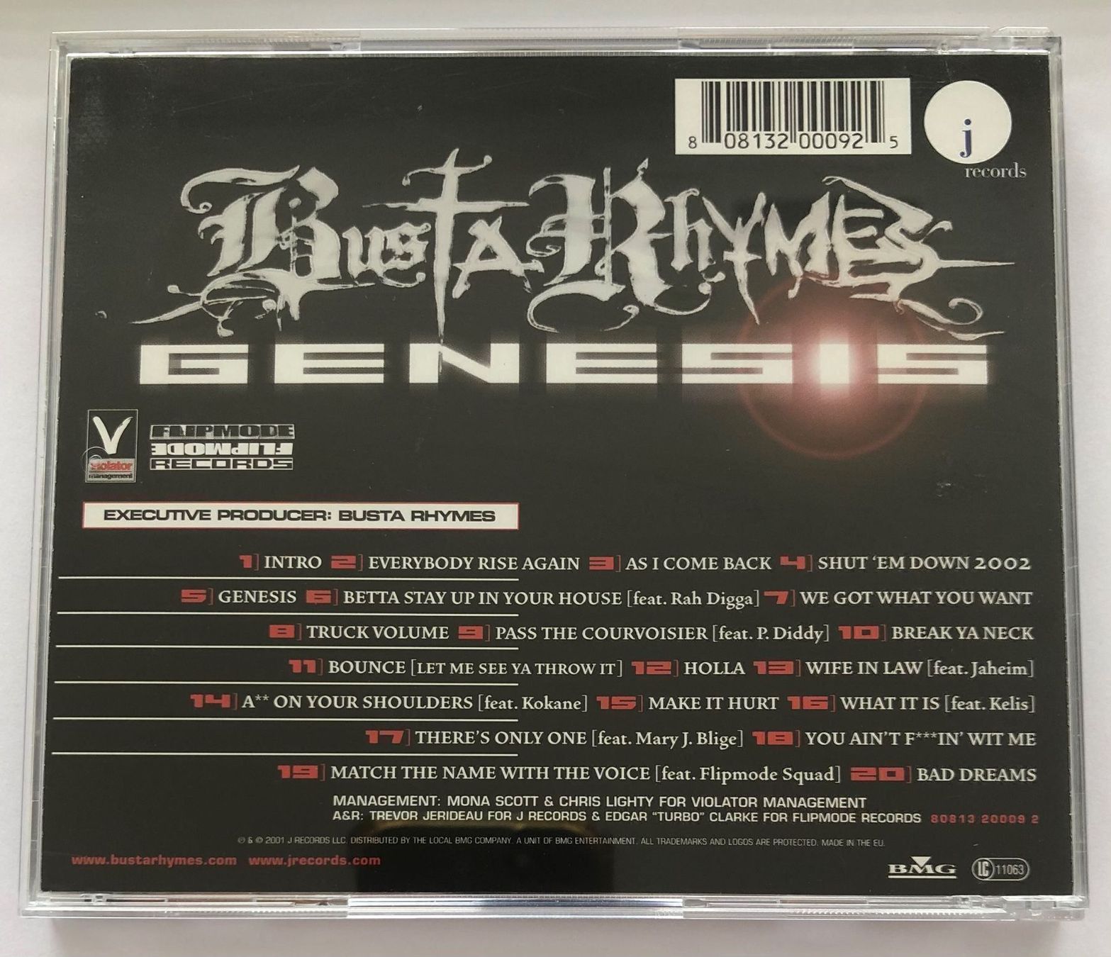CD: CD - Busta Rhymes: Genesis – Usato da Zürich venduto da T_H_O_M_A_S 1