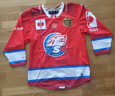 Gameworn Trikot CHL Final Rohrer ZSC Lions