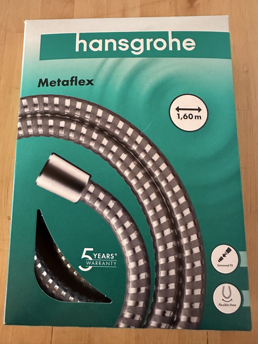 Hansgrohe Docce: Hansgrohe Metaflex 1.6m – Nuovo (secondo la descrizione) da Itingen venduto da rei02
