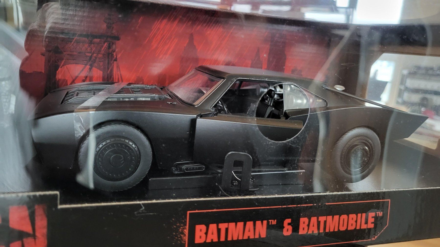 Jada Toys Modellini d'auto: Batman & Batmobile  1:18 Jada – Usato da Rothrist venduto da Juana5 1