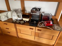 Lot: 8 Küchengeräte, Elektrogeräte, Kaffeemasch., Racelette