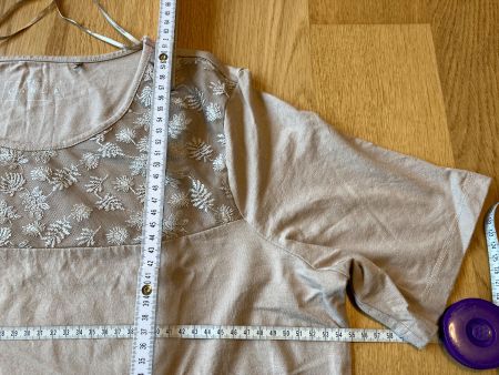 Kurzarm Obrerteil mit Spitze Gr. L