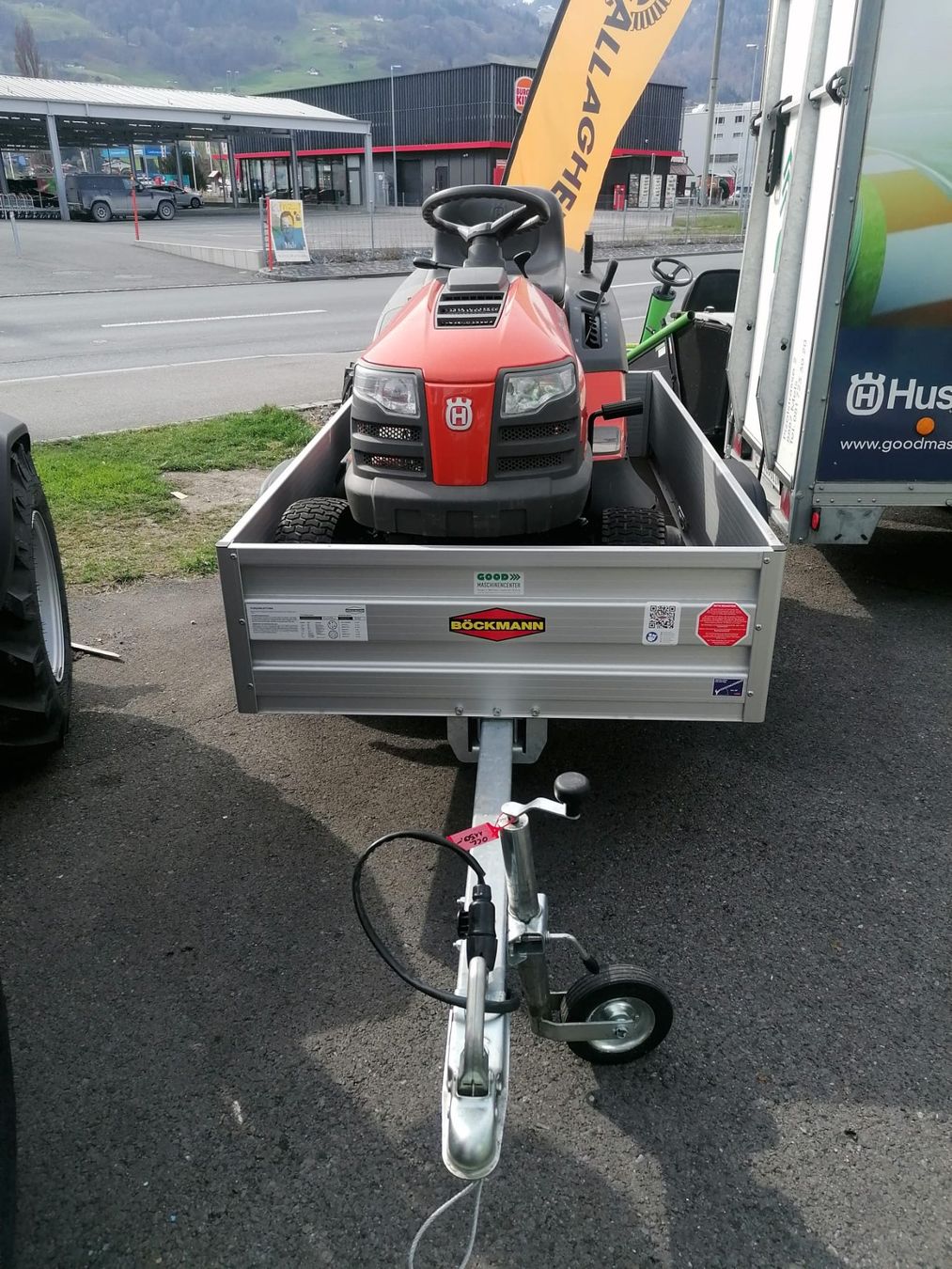 Böckmann Rimorchi: Anhänger Böckmann  750 Kg. – Usato da Mels venduto da lad_8ctm