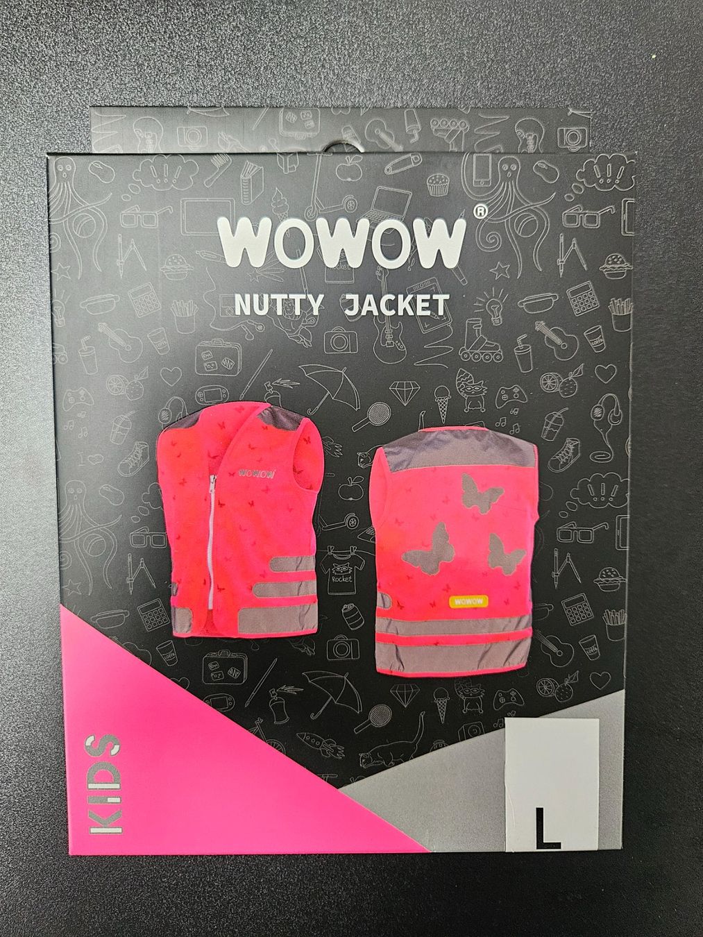 Altro abbigliamento per bambino: Neu - wowow - Kinder Leuchtweste Pink Gr. L – Nuovo e nell'imballaggio originale da Dagmersellen venduto da Jarsetz_Restposten