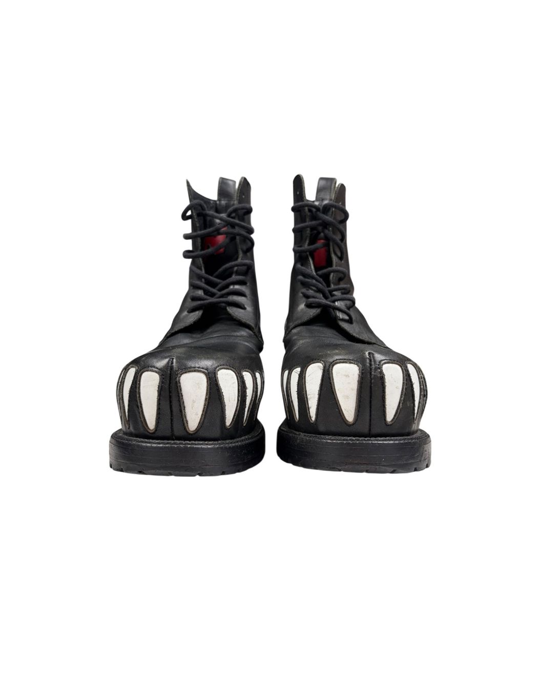Scarpe da uomo: Walter Van Beirendonck FW22 Hyper Glam 85mm Leather Boots – Usato da Thierachern venduto da n.webl 2