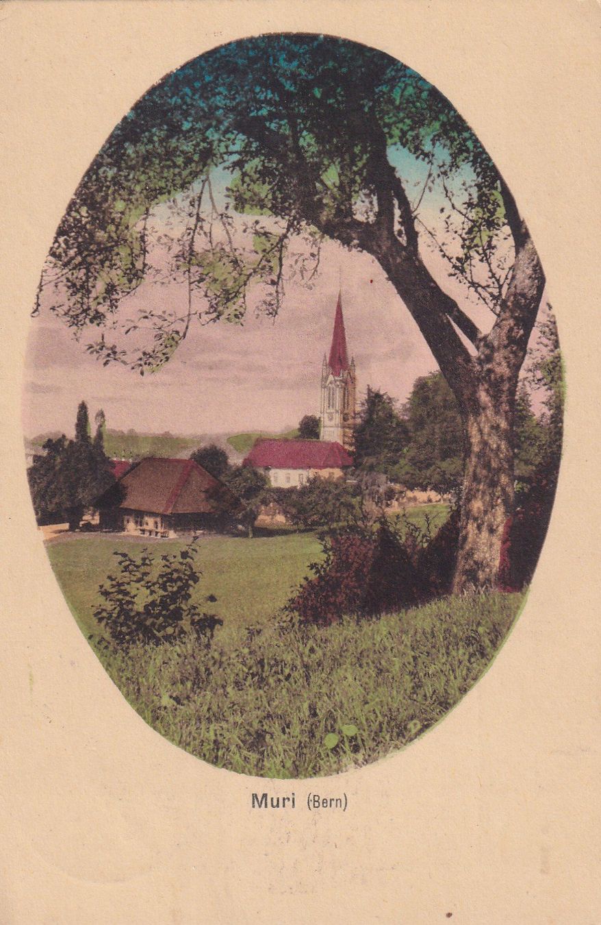 Cartoline postali: Müri (Bern)  1924 – Usato da Cormoret venduto da Pascalll2001
