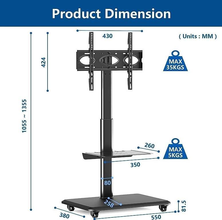 Supporti a parete: Universal TV Ständer, 26-65 Zoll – Usato da Zürich venduto da flipper06 2
