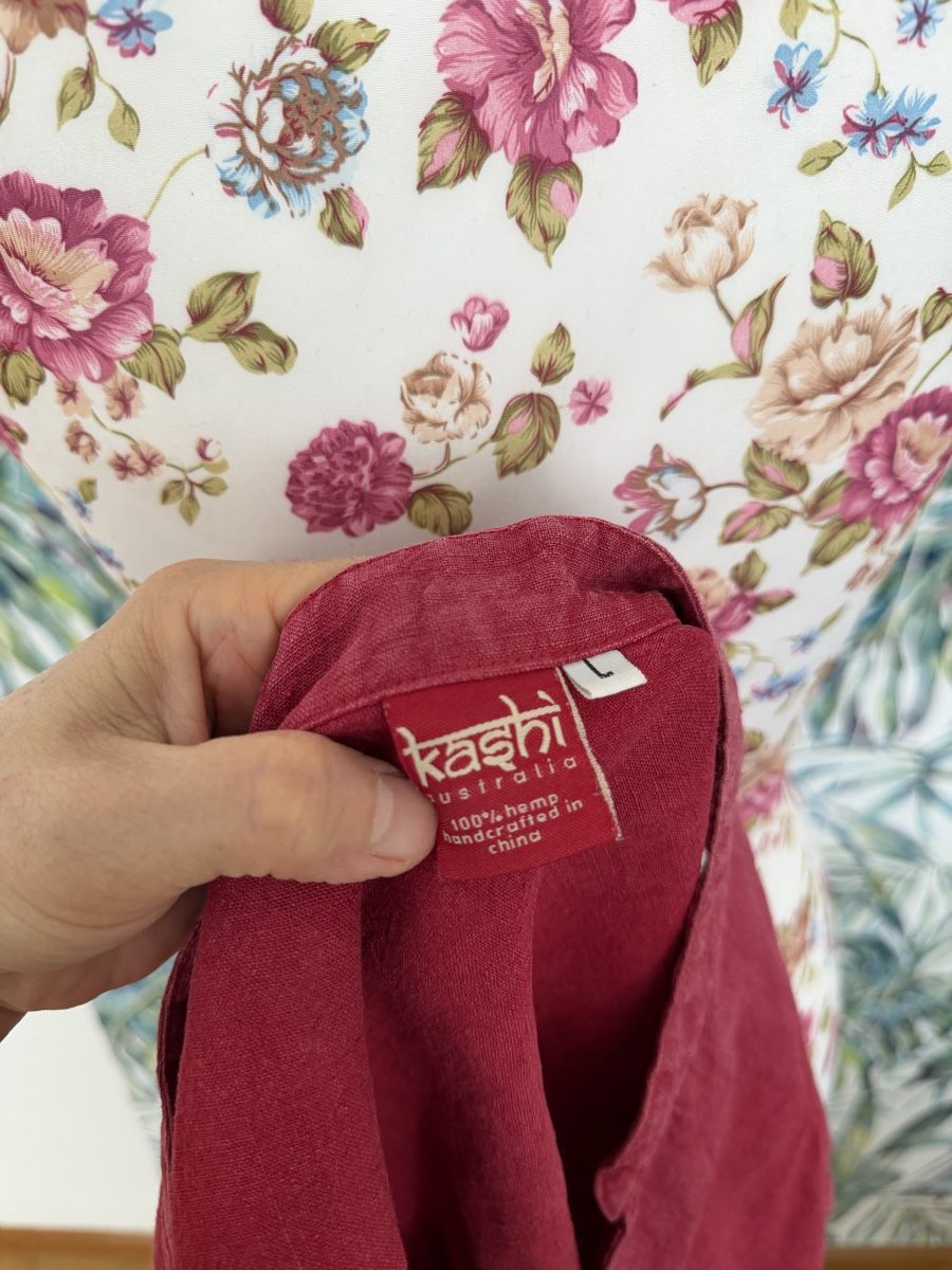 Tops: Top Oberteil kurze Tunika aus Hanf Stoff – Gebraucht aus Küsnacht ZH von sabinamari 3