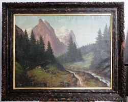 Öl auf Leinwand A.Stücker
