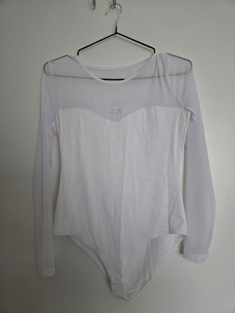 Damen Body mit Mesh-Einsatz, Gr. S, neu.