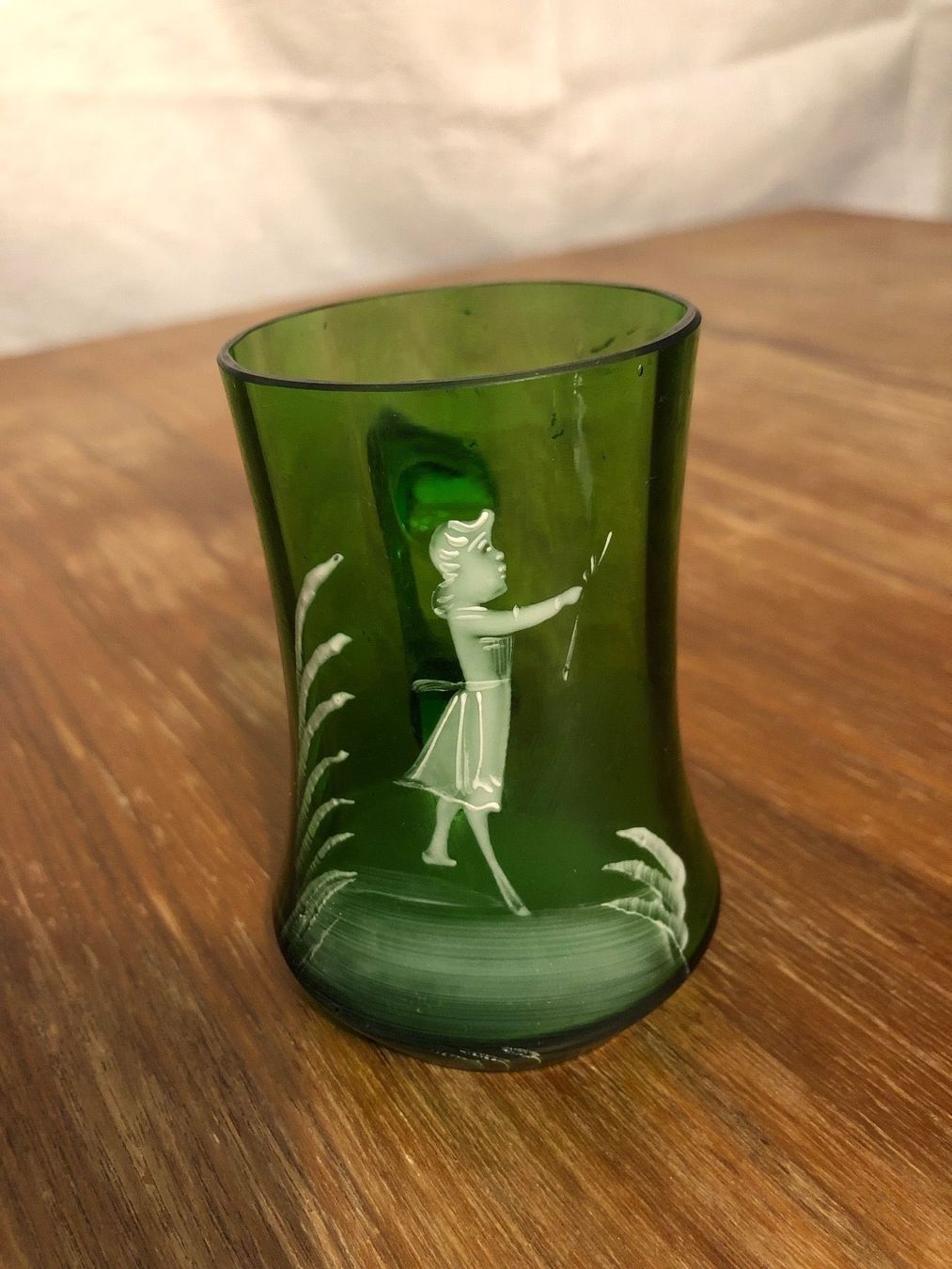 Bicchieri: henkelglas 1880 bemalt, marie gregorie – Usato da Basel venduto da dept 1