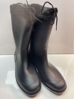 NEUE, UNGETRAGENE schwarze Gummistiefel, Grösse 42