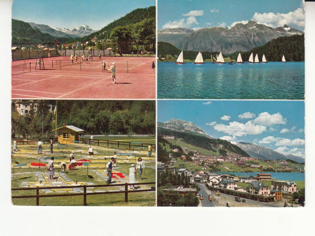 Cartoline postali: St. Moritz 1964 – Usato da Bürglen TG venduto da StampGraf